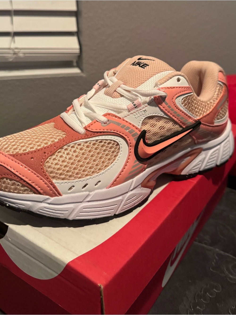 V5 RNR Peach and White Sneaker